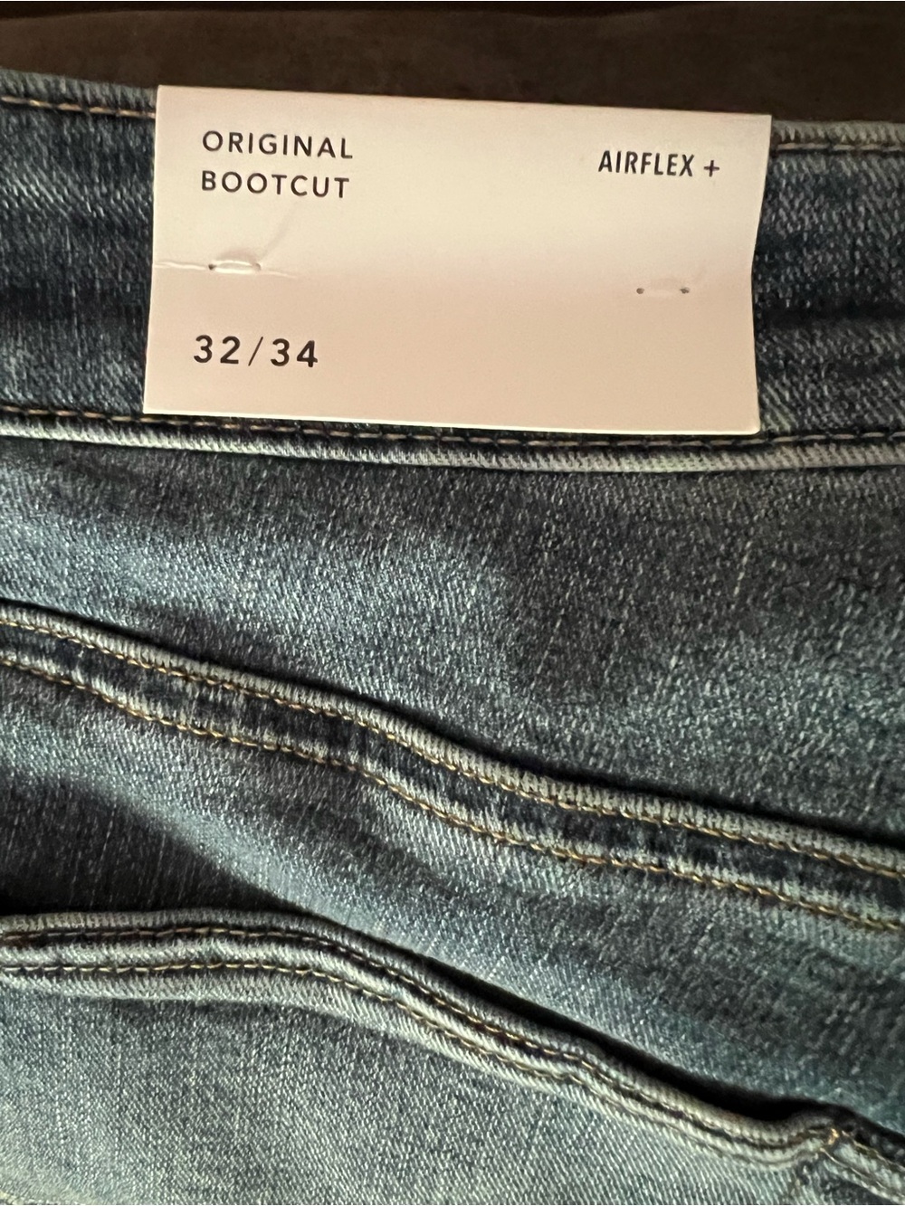 American Eagle Outfitters Men’s Faded Blue Bootcut Jeans - Picture 6 of 6